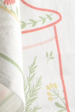 Conjunto de panos de algodão estampados