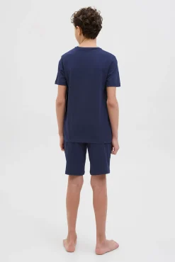 Conjunto de pijama em malha