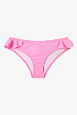 Conjunto biquíni infantil com folhos unicórnio