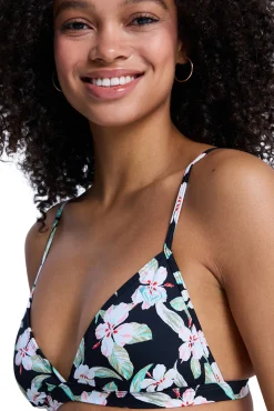 Conjunto biquíni triangular tropical
