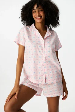 Conjunto camisa e calções de flores