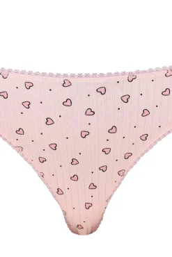 Conjunto cuequinha corações