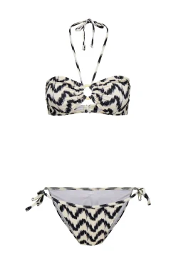 Conjunto de biquíni estampado