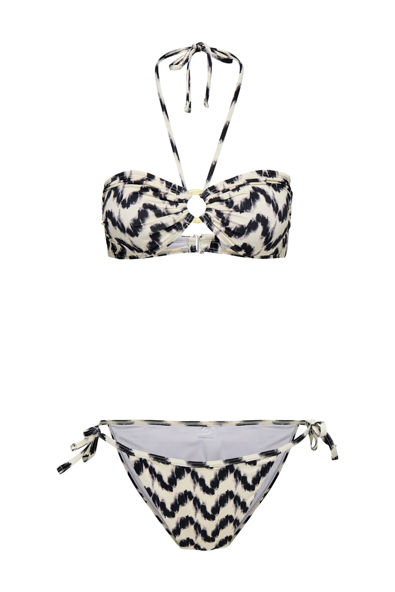 Conjunto de biquíni estampado