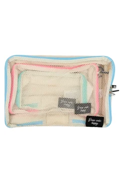 Conjunto de 3 bolsas organizadoras
