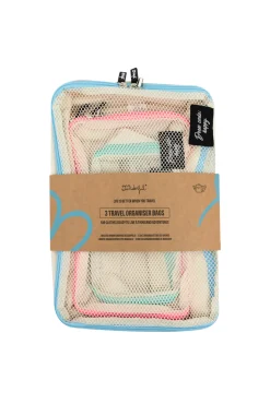 Conjunto de 3 bolsas organizadoras