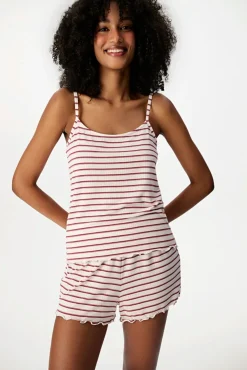 Conjunto de calções bege