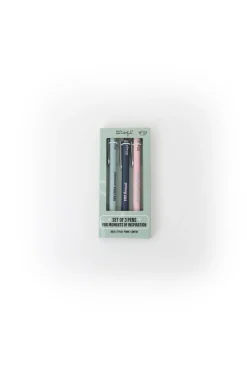 Conjunto de 3 canetas "for moments of inspiration"