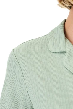 Conjunto de pijama canelado