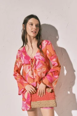 Conjunto de vestido e necessaire