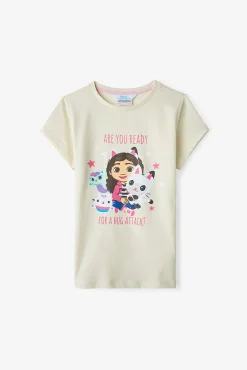 Conjunto pijama infantil gatos Gabby