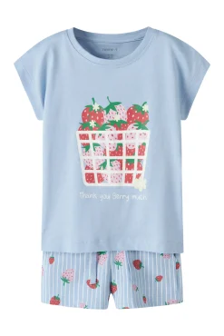 Conjunto T-shirt e calções