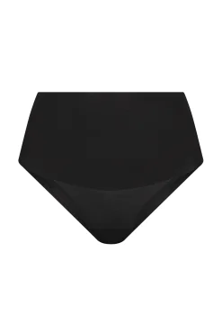 Cueca alta moldadora invisível em algodão