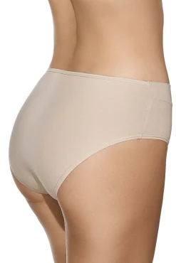 Cueca cintura alta em algodão branca