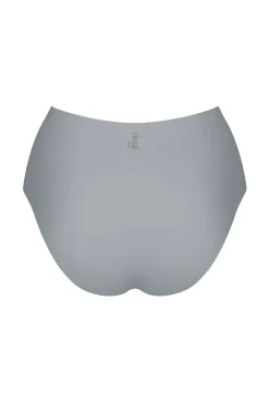 Cueca cintura alta em microfibra sem costura