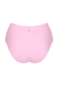 Cueca cintura alta em microfibra sem costura