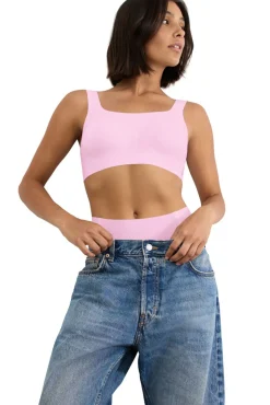 Cueca cintura alta em microfibra sem costura