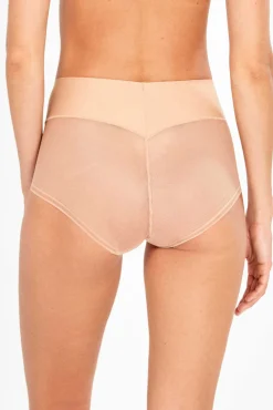 Cueca cintura alta invisível em renda