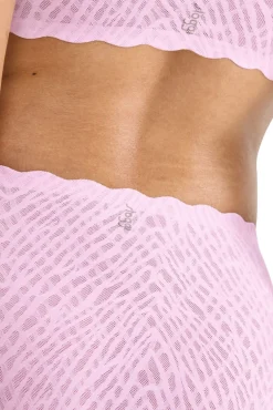 Cueca cintura alta renda invisível