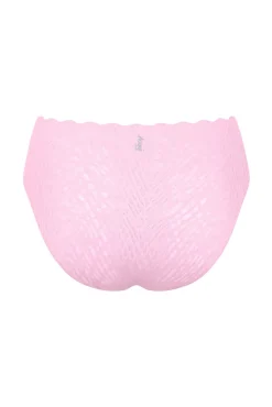 Cueca cintura alta renda invisível