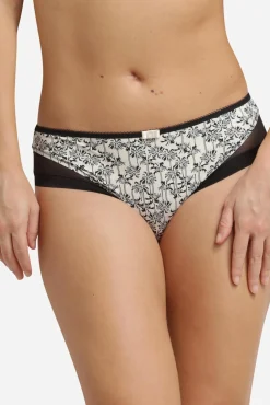 Cueca clássica em microfibra e malha