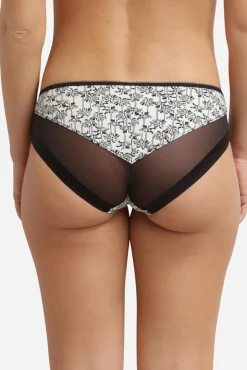 Cueca clássica em microfibra e malha