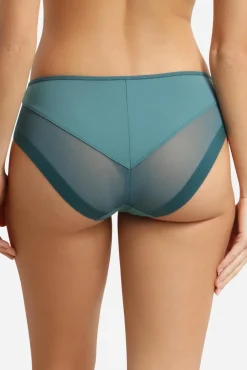 Cueca clássica em microfibra e malha