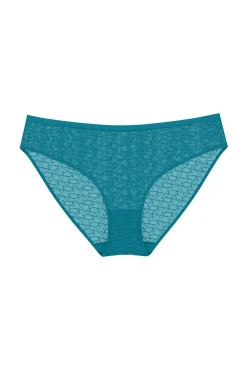Cueca clássica em renda jacquard