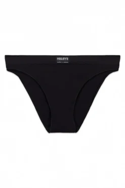 Cueca clássica sem costura preto