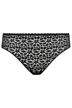 Cueca Daily Dentelle invisível de renda floral