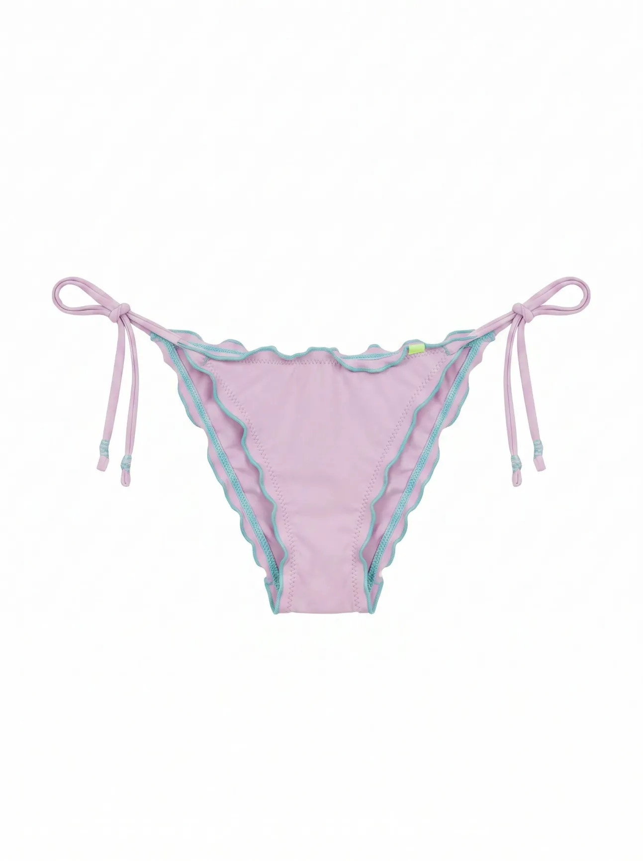 Cueca de biquíni brasileira de tiras lilás