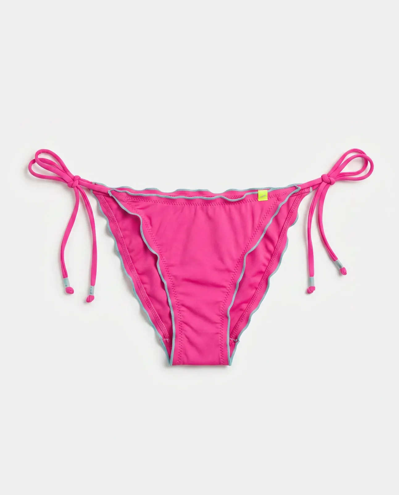 Cueca de biquíni brasileira de tiras rosa