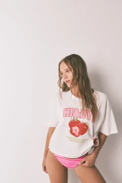 Cueca de biquíni brasileira estampado riscas rosa