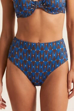 Cueca de biquíni cintura alta Vesper