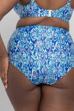 Cueca de biquíni cintura alta Ventura