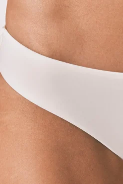 Cueca de biquíni clássica branca