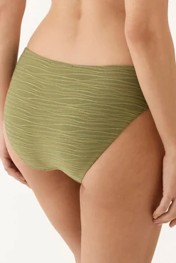 Cueca de biquíni clássica jacquard