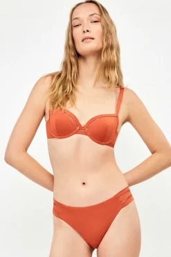 Cueca de biquíni clássica recortada