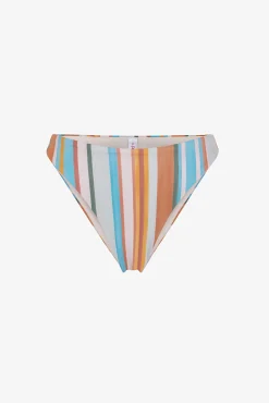 Cueca de biquíni clássica riscas