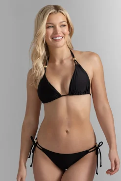 Cueca de biquíni com laço lateral Togo mago