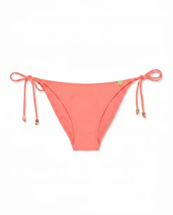Cueca de biquíni de tiras vermelha