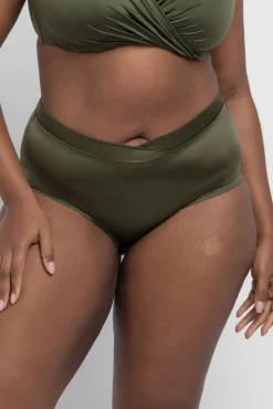 Cueca de biquíni midi Bahia