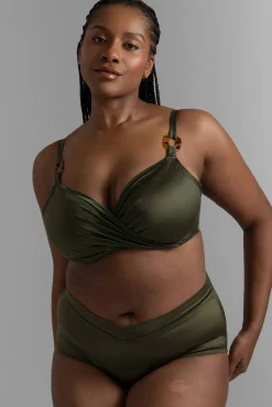Cueca de biquíni midi Bahia