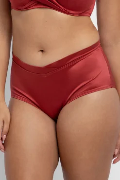 Cueca de biquíni midi Bahia