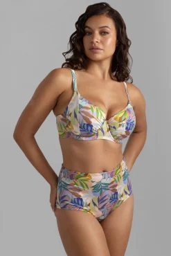 Cueca de biquíni midi Bahia