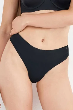 Cueca fio dental invisível em microfibra