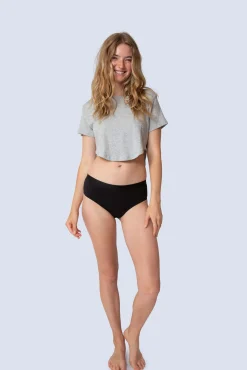 Cueca menstrual clássica para adolescente Absorção média