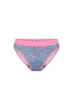 Cueca Menstrual Teen em Algodão Orgânico Fluxo Abundante Pink