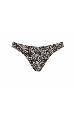 Cuecas de biquíni clássicas com estampado leopardo