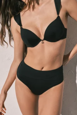 Cuecas de biquíni modeladora pretas